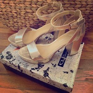 Chinese Laundry Block Heel Sandal